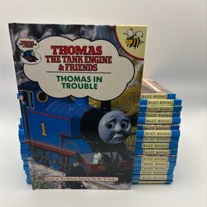 Vintage 1990s Thomas the Tank Engine Buzz Books – Large Lot (17 books)
